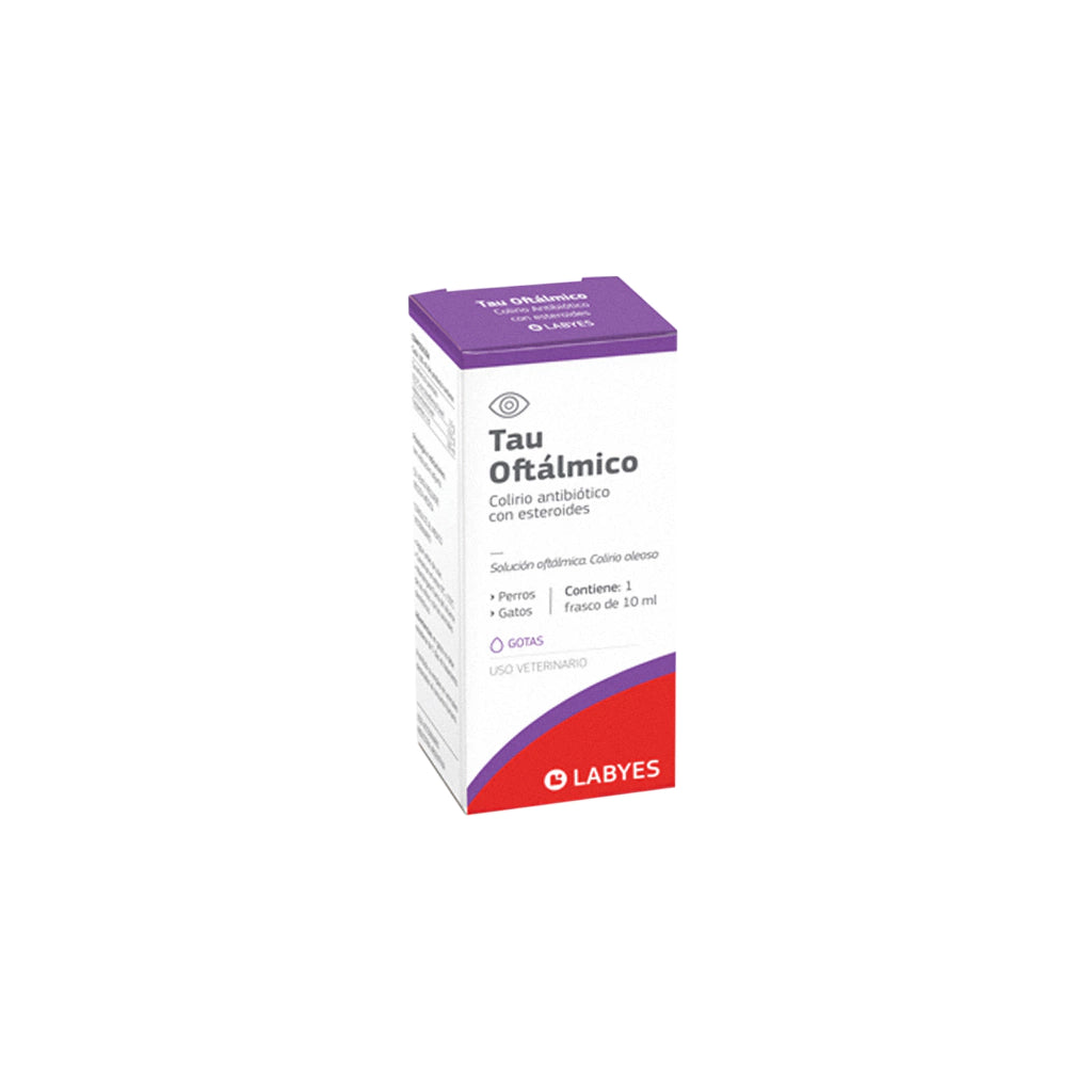 Tau Oftálmico Azul Colirio con Esteroides 10 Ml - Labyes
Tau Oftálmico Azul Colirio con Esteroides 10 Ml - Labyes